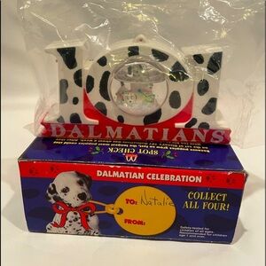 1996 McDonalds Vintage Dalmatians Snow Globe Ornament Collect Novelty Decoration